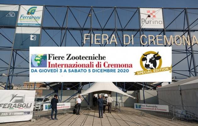 Cremona La fiera Zootecnica si rinnova per l'edizione straordinaria  3 - 4 - 5 DICEMBRE 2020