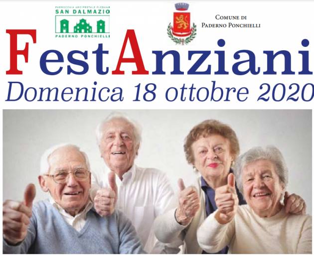 Paderno Ponchielli (CR) FestAnziani Domenica 18 ottobre 2020