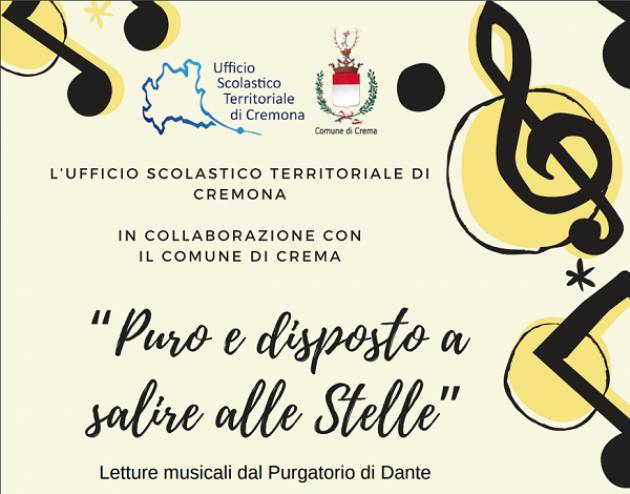 Crema, in Sala Alessandrini la lettura dantesca ‘Puro e disposto a salire alle stelle’ | UST