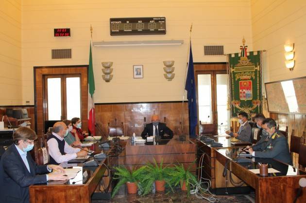 Patto attuazione della Sicurezza Urbana e Protocollo legalità Scuole Sicure 2020-21 firmato da 7 comuni.