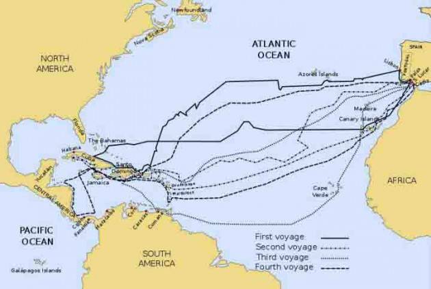 AccaddeOggi 12 ottobre 1492 Il genovese Cristoforo Colombo scopre l’America