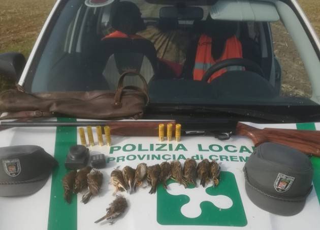 Caccia illecita nelle campagne di Castelvisconti, interviene la Polizia Provinciale