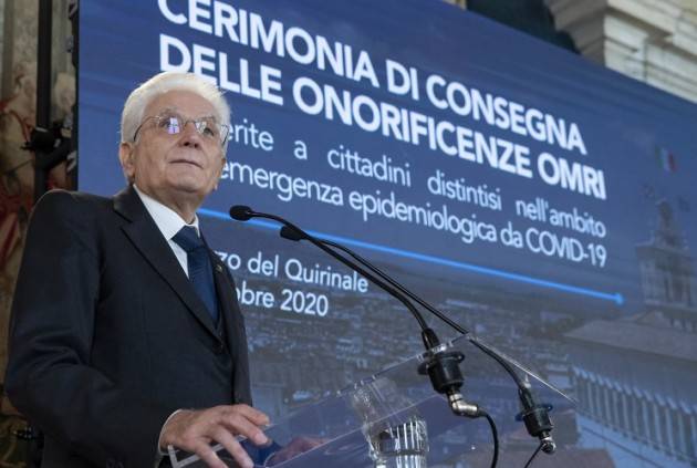 Gianluca Galimberti COVID, RIMANDATA AL 2021 LA VISITA DEL PRESIDENTE MATTARELLA 