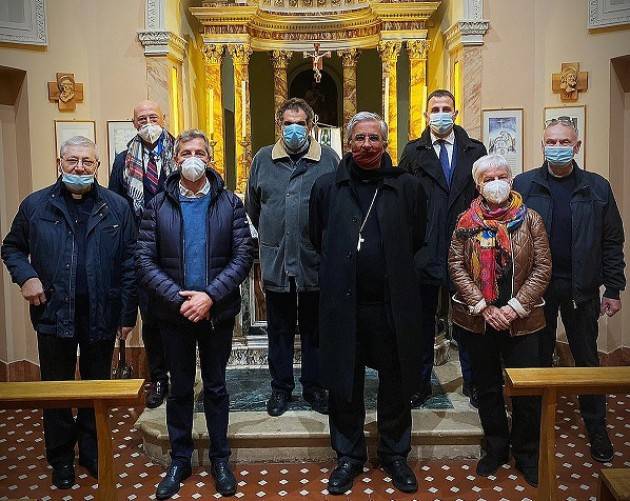 Il Vescovo di Cremona Antonio Napolioni visita la Fondazione di Sospiro
