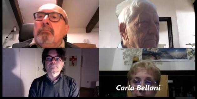 Enciclica Papa Francesco ‘Fratelli tutti’ Approfondiscono Raniero La Valle e Francesco Comina.Coordina Carla Bellani [Video G.C.Storti]