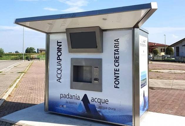 Padania Acque prosegue installazione case acqua: Annicco, Credera , Grumello  e Pozzaglio