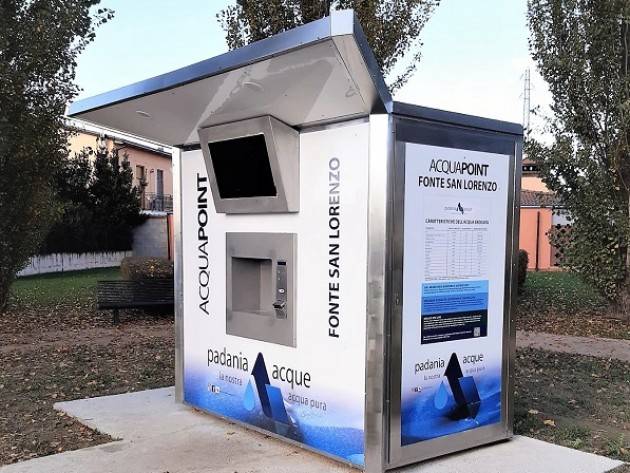 Padania Acque prosegue installazione case acqua: Annicco, Credera , Grumello  e Pozzaglio