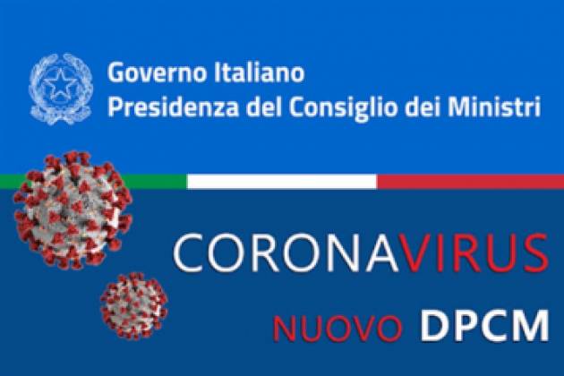 ITALIA CORONAVIRUS: IN ARRIVO IL DPCM: ECCO LA BOZZA PUNTO PER PUNTO