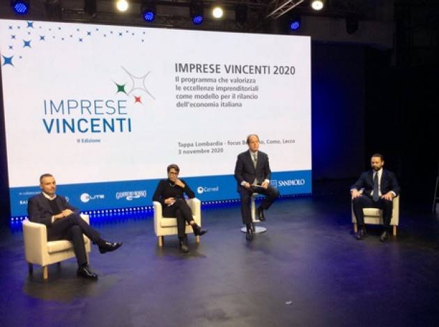 ''Imprese Vincenti'' a Bergamo con 12 pmi eccellenti