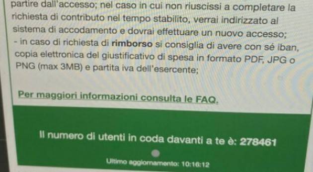 Un altro drammatico click day per i consumatori alle prese con il sito per il Bonus bici
