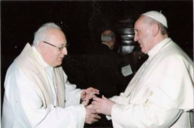 Omaggio a padre Ernesto Santucci.