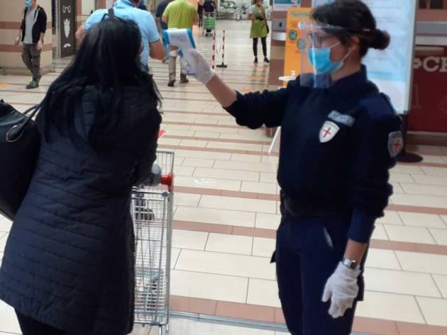 Cremona Lotta Covid Le OO.SS. Insoddisfatte posizione di Federdistribuzione che non misura temperatura ai clienti 