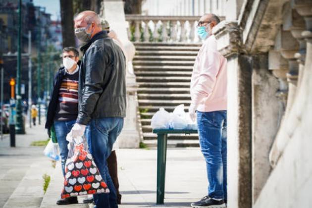 In un mese buono spesa per 672 famiglie