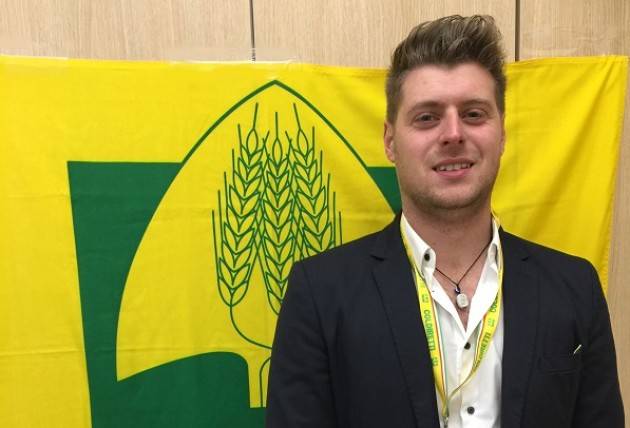 Il Delegato di Coldiretti  Giovani Impresa Carlo Maria Recchia a 'Economy of Francesco', iniziativa voluta dal Papa