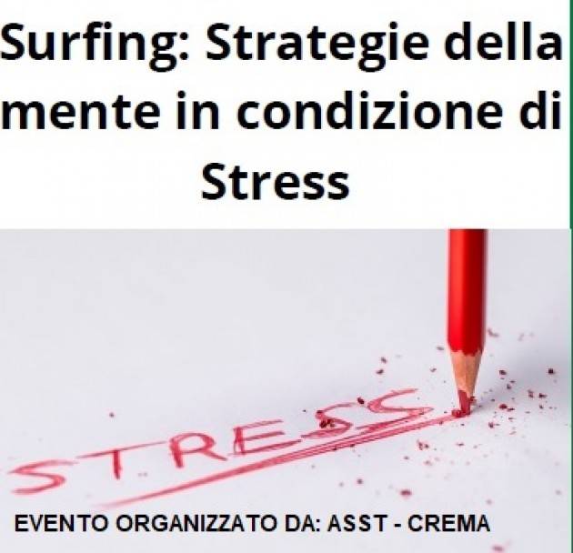 ASST Crema Ospedale Surfing: Strategie della mente in condizione di Stress