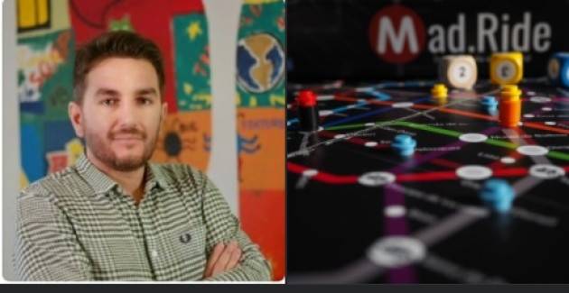 Intervista a Dario Palmieri (Cremonese a Madrid) , creatore del gioco da tavolo Mad.Ride