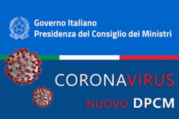 CORONAVIRUS: I - PROBABILI- PUNTI DEL NUOVO DPCM ''3 DICEMBRE''