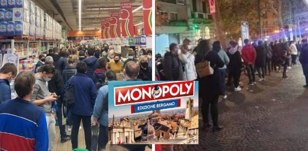 BERGAMO -ASSALTO AI SUPERMARCATI PER IL MONOPOLY CITYPERSONALIZZATO: SANZIONI