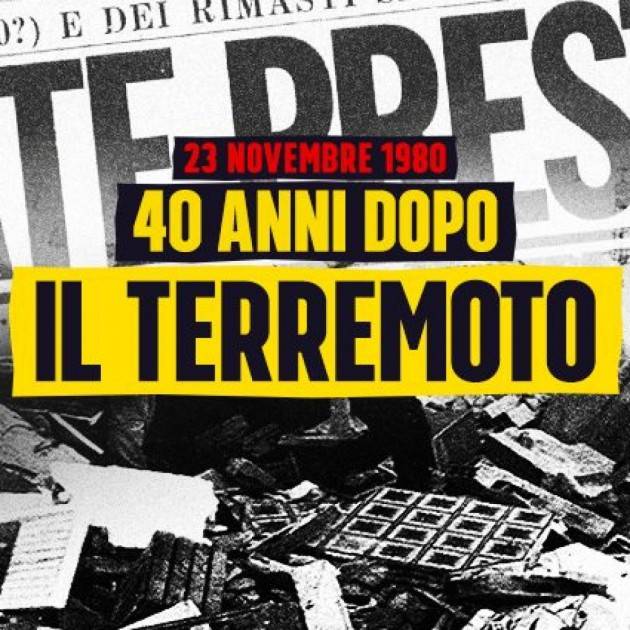 Terremoto in Irpinia, i 90 secondi che cambiarono faccia alla Campania