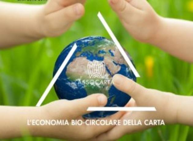 Il 57% dell’intera produzione di carta italiana proviene da fibre riciclate