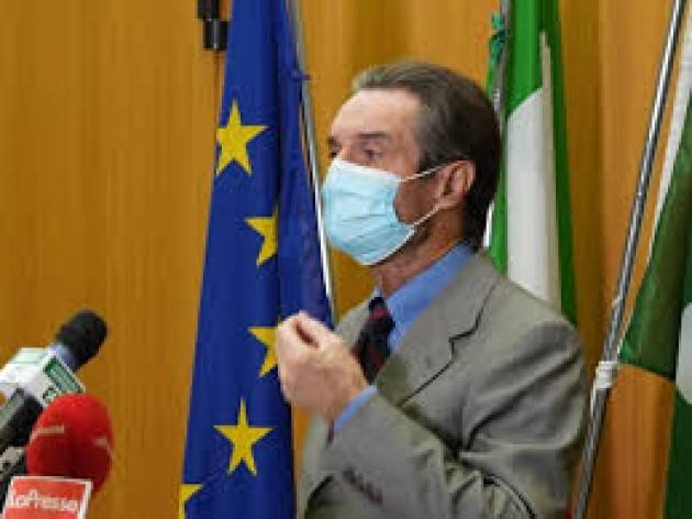Fontana: ''Governo ci lascia in zona rossa fino al 3 dicembre''