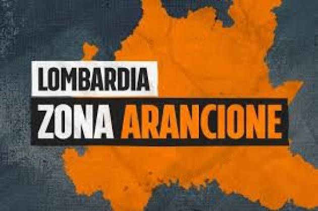 Lombardia diventa arancione. Sarà in vigore dal 29 novembre
