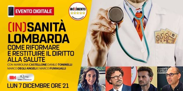 M5S Cremasco  (IN)SANITÀ LOMBARDA - Come riformare e restituire il diritto alla salute?