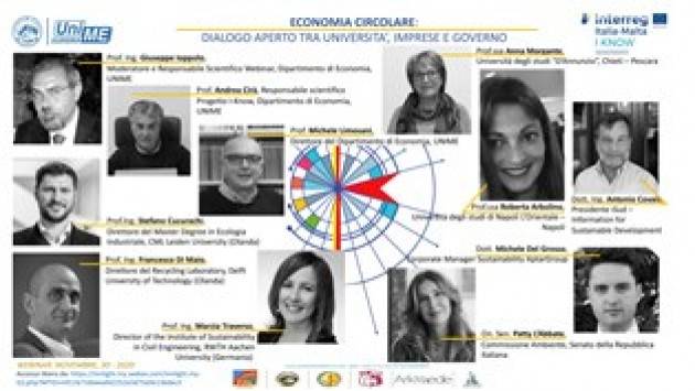 ECONOMIA CIRCOLARE: DIALOGO APERTO TRA ATENEI, IMPRESE E GOVERNO