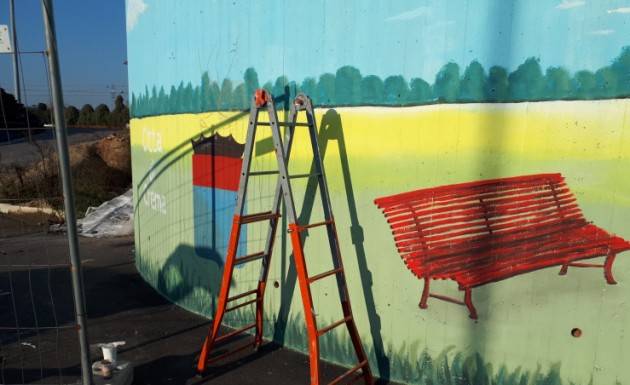 CREMA - ALLA STAZIONE IL MURALES CATTURA INQUINAMENTO