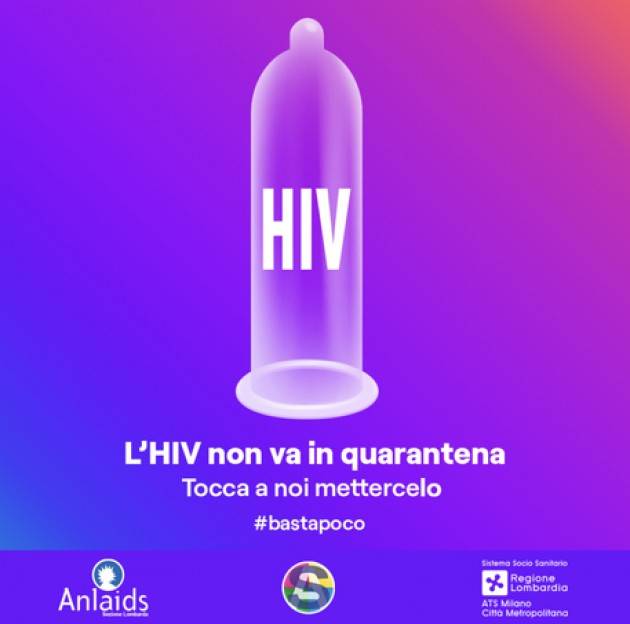 Al via campagna ''l'Hiv non va in quarantena''