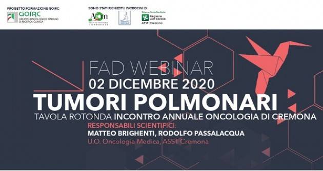 ASST Cremona IN TEMPO COVID LA FORMAZIONE MEDICA CONTINUA SUL WEB