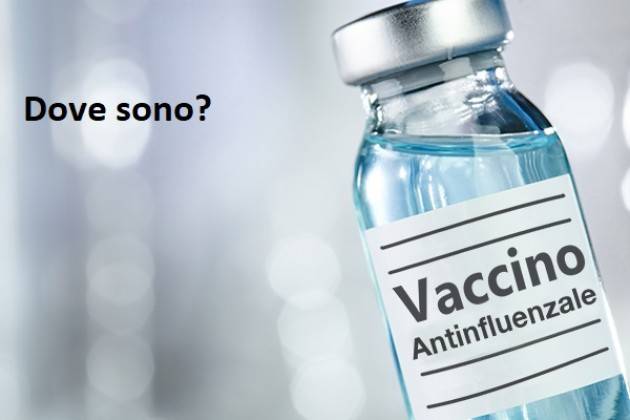 CODACONS DALLE FARMACIE DEL CREMONESE E DEL CREMASCO E’ SPARITO IL VACCINO ANTINFLUENZALE.