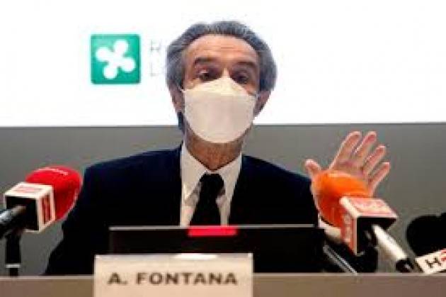Fontana: ''Rischio fuga dal Nord il 19 e il 20 dicembre''