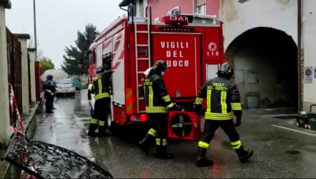 CREMA - ESPLODE BOMBOLA DI GAS: UN FERITO