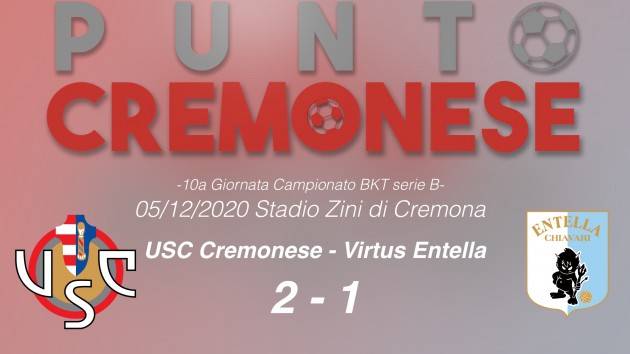 PUNTO CREMONESE: Mister Bisoli mischia le carte e Strizzolo regala la prima vittoria contro L’Entella