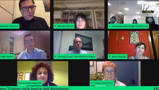 Crema Festival diritti.Demenza, la cura delle famiglie e la forza delle comunità