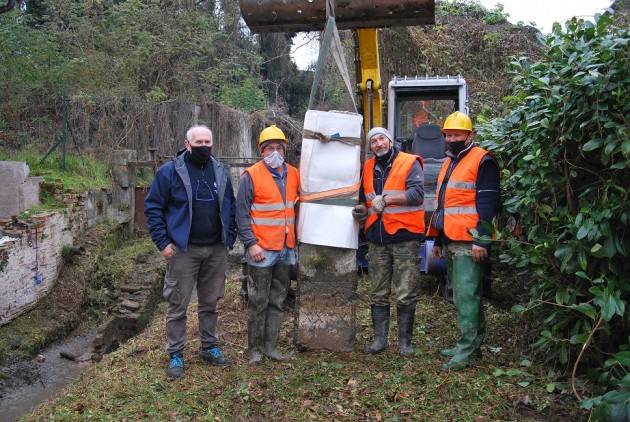 Crema Recuperata la stele di epoca veneziana