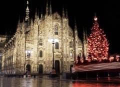 Al via da piazza Duomo il ''Natale degli alberi'' di Milano