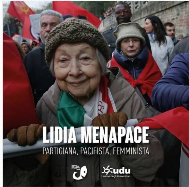 È morta Lidia Menapace,staffetta partigiana, femminista, pacifista Rete Studenti