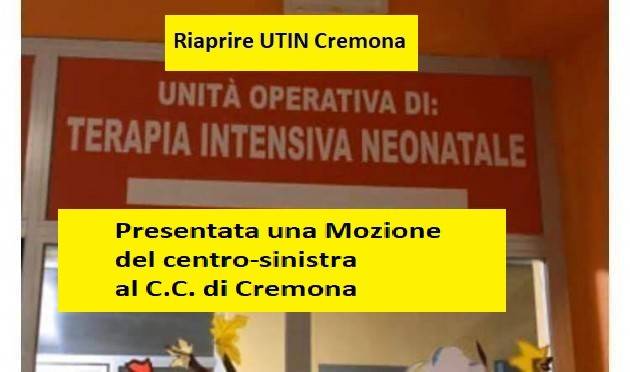 RIPRISTINO DEI SERVIZI DELL’ UTIN  PRESSO L HOSP DELL’ASST DI CREMONA.