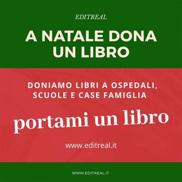 PORTAMI UN LIBRO: Il PROGETTO DI EDITREAL che dona libri a ospedali, scuole e case famiglia