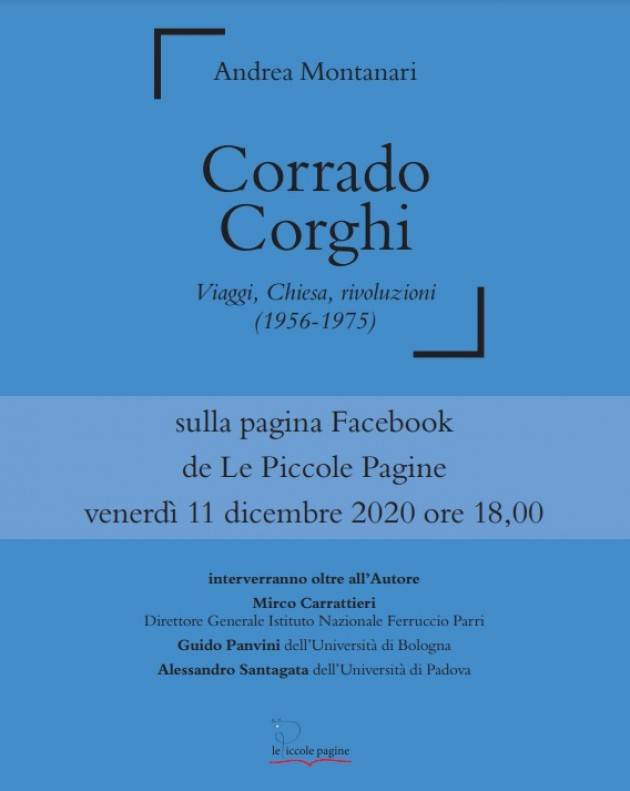 Recensione libro su Corrado Corghi di Andrea Montanari
