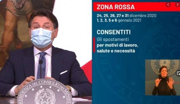 Restrizioni natalizie Covid.Siamo meno liberi per colpe nostre|C. Rossini (CR)