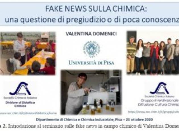 Fake news sulla chimica: quali sono, come nascono e perché si diffondono