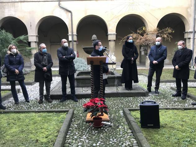 ALZANO LOMBARDO - LA VIDEO CONFERENZA INAUGURALE DEI VACCINI