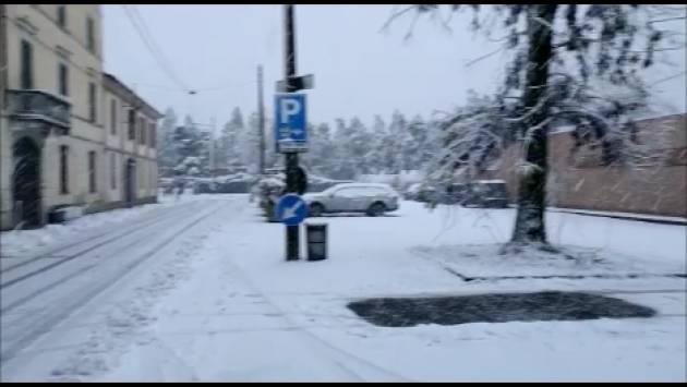 Cremona La bella nevicata di lunedì 28 dicembre 2020