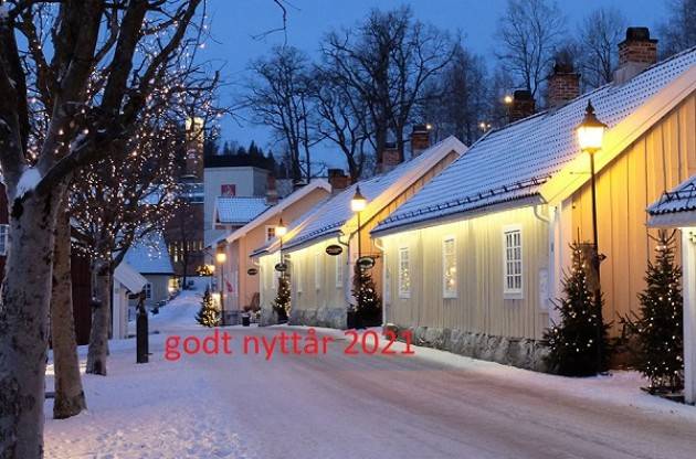 Berny, Peter,Emma, cremonesi in Norvegia,ci augurano Buon anno 2021/Godt nyttår 2021