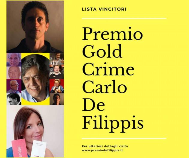 PREMIO GOLD CRIME CARLO DE FILIPPIS ASPETTANDO LA SECONDA EDIZIONE