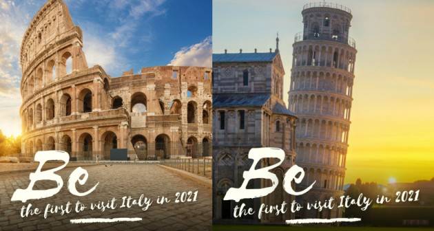 Be the first la nuova campagna per rilanciare il turismo in Italia