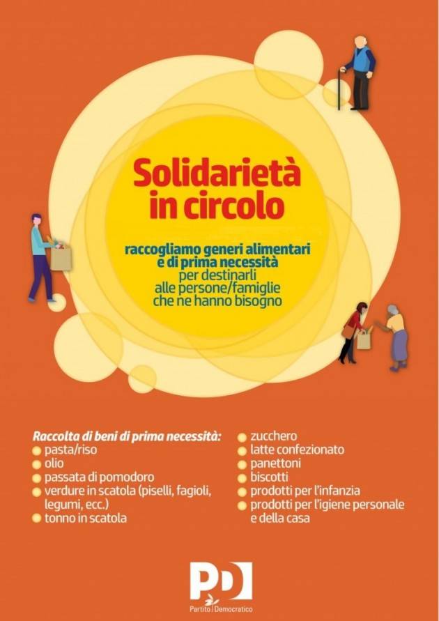 PD Cremona Continua l’iniziativa Solidarietà in Circolo